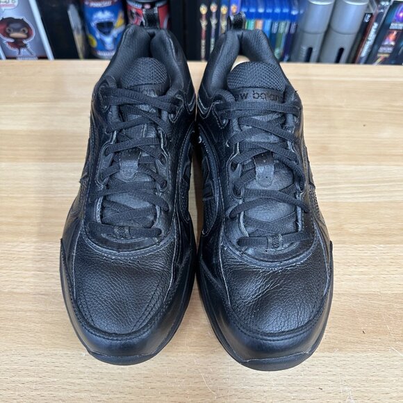 NEW BALANCE 623 Women’s Size 9 Black Leather Training Work Sneaker Shoes - Picture 3 of 6